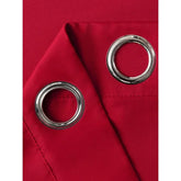 Modern Red Shading Curtain - Commercial Use for Hotels & Homes - Himpall